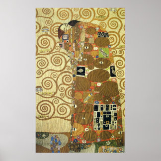 Voorkoming Stoclet Fries Poster