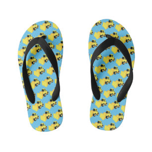 Voorlader Bouwtrucks Kinder Teenslippers