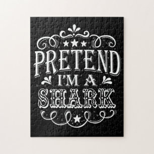 Voorleer Im A Shark - Crazy Shark Lover Gifts Legpuzzel