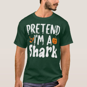 Voorleer Im a Shark Halloween Costume Party T-shirt