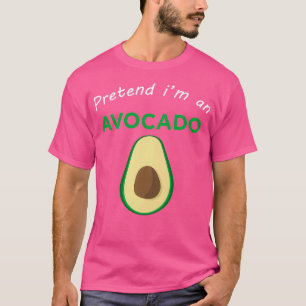 Voorleer Im An Avocado grappig schattig Halloween- T-shirt
