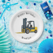 Voorlichting cartoon papieren bordje (Feest)