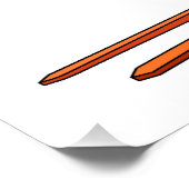 Voorlichting cartoon perfect poster (Hoek)