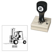 Voorlichting cartoon 	rubberstempel (Gestempeld)