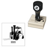 Voorlichting cartoon 	rubberstempel (Gestempeld)