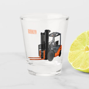 Voorlichting cartoon shot glas