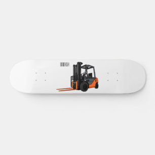 Voorlichting cartoon skateboard