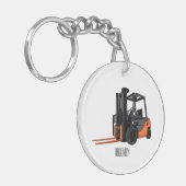 Voorlichting cartoon sleutelhanger (Voorkant Links)