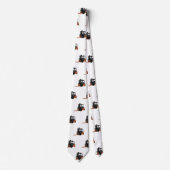 Voorlichting cartoon stropdas (Voorkant)