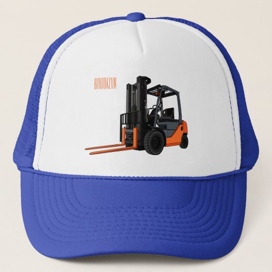 Voorlichting cartoon trucker pet (Voorkant)