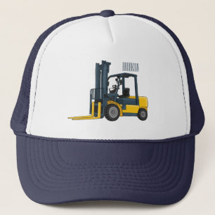 Voorlichting cartoon trucker pet