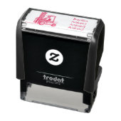 Voorlichting cartoon  zelfinktende stempel (Product)