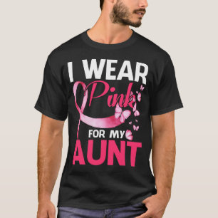 Voorlichting over borstkanker Ik Draag roze voor m T-shirt