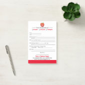 Voorlichtingsnota's voor schoolpost-het Notitieblo Post-it® Notes (Kantoor)