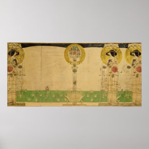 Voorlopig ontwerp voor Muurdecoratie Poster