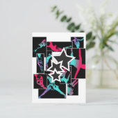 Voorlopige stunts briefkaart (Staand voorkant)