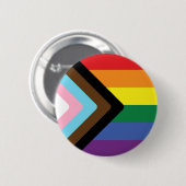 Voorlopige vlag ronde button 5,7 cm (Voorkant /achterkant)