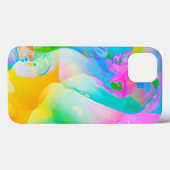 Voorlopige vloeibare Neon Abstract Case-Mate iPhone Case (Achterkant (horizontaal))
