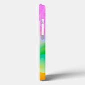 Voorlopige vloeibare Neon Abstract Case-Mate iPhone Case (Achterkant / Links)