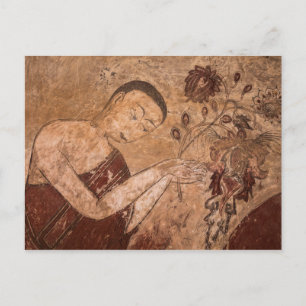 Voormalig Buddhist Painting Briefkaart