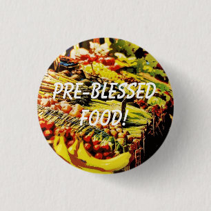 Voormalig eten! ronde button 3,2 cm