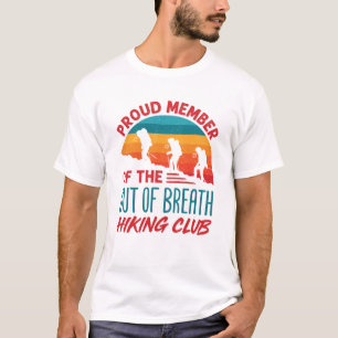 Voormalig lid van de Out-of-Breath Hiking Club T-shirt