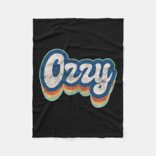 Voornaam Jongen Vintage Stijl 70s 80s Gepersonalis Fleece Deken