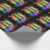 Voornaam "PHILLIP", geun "HAPPY BIRTHDAY" Cadeaupapier (Hoek)