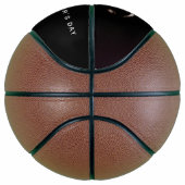 Voornaam Vaderdag vader Baby Sonogram Foto Basketbal (Rechts)