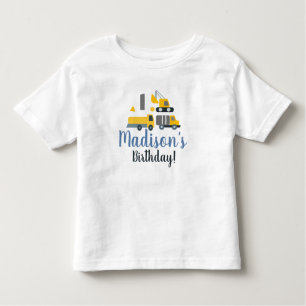 Voornaam van de constructieafdeling kinder shirts