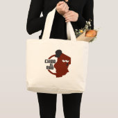 voornaamste logo van chadisrad.com grote tote bag (Voorkant (product))