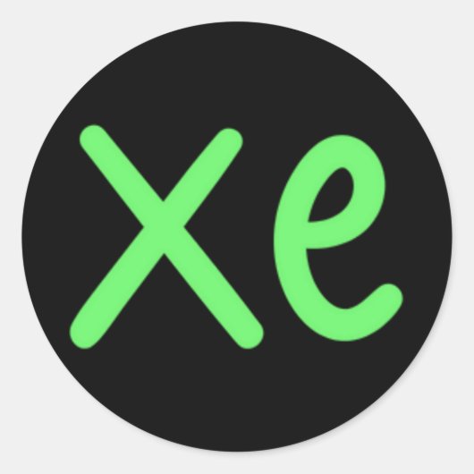 voornaamwoord Sticker blad (Voorkant)