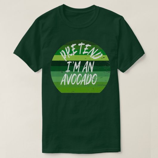 Voornamelijk ix27m avocado t-shirt (Design voorkant)