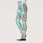 Voornamelijk pastelkleuronderwerp leggings (Links)