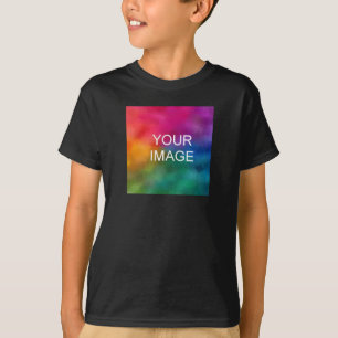 Voorontwerp Voeg Afbeelding zwarte Sjabloon borden T-shirt