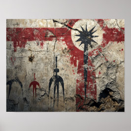 Voorouderlijke resonantie: Neolithische verhalen Poster