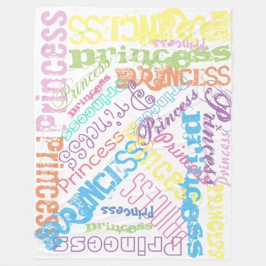 Voorpaasnaam Collage Fleece Blanket Deken (Voorkant)