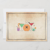 Voorraad De Bar Gothic Party Verloving Uitnodiging (Achterkant)