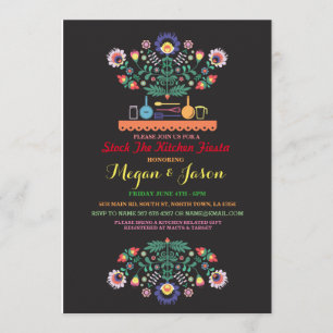 Voorraad De Keuken Fiesta Mexico Party Uitnodiging