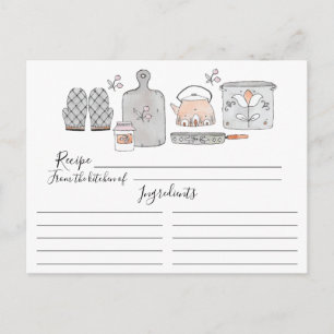 Voorraad de keuken Recept Kaart