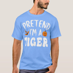 Voorraad Im A Tiger Halloween Costume Mannen Kind T-shirt