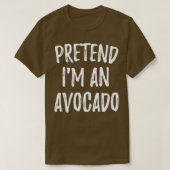 Voorraad Ix27m A Avocado Halloween Costume T-shirt (Design voorkant)