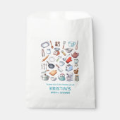 Voorraad van de keuken Modern Vrijgezellenfeest Bedankzakje (Voorkant)