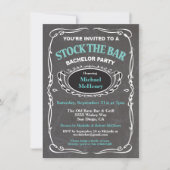 Voorraad voor de uitnodiging van de partij van de (Voorkant)