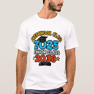 Voorschoolse 2025 Senior 2038 Class T-shirt