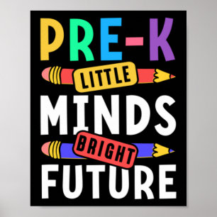 Voorschoolse Kinderen Terug naar School Little Min Poster