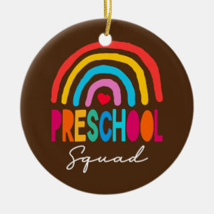 Voorschoolse leraar leraar Terug naar schooldag Keramisch Ornament