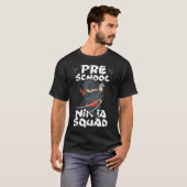 voorschoolse ninja squad t-shirt (Voorkant volledig)
