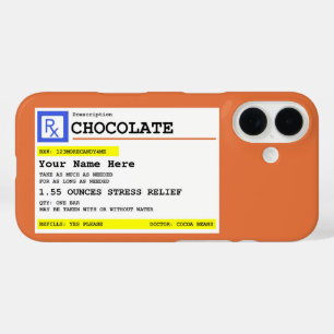 Voorschrift Chocolade op maat iPhone 16 Hoesje