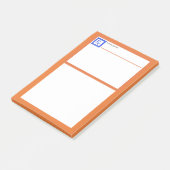 Voorschrift Faux RX 4x6 Post-it® Notes (Schuin)